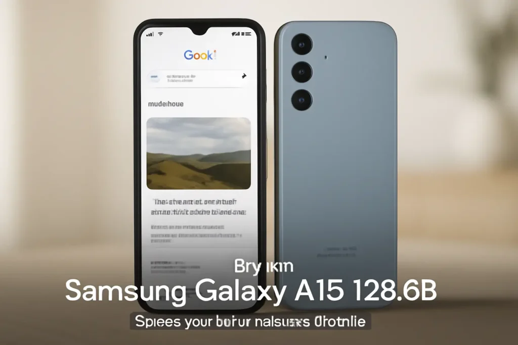 Celular Samsung Galaxy A15 128GB: Desempenho e Funcionalidade