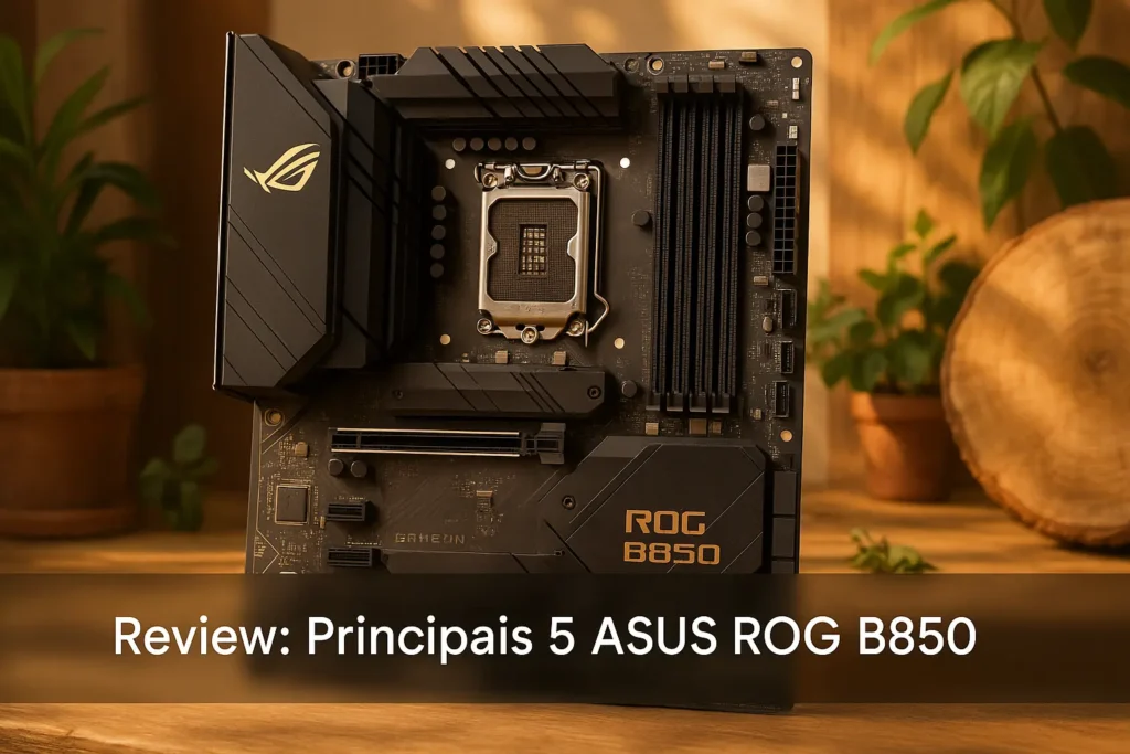 Principais 5 asus rog b850