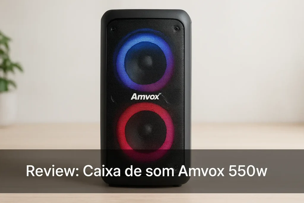 Os 5 Melhores Modelos de caixa de som Amvox 550w