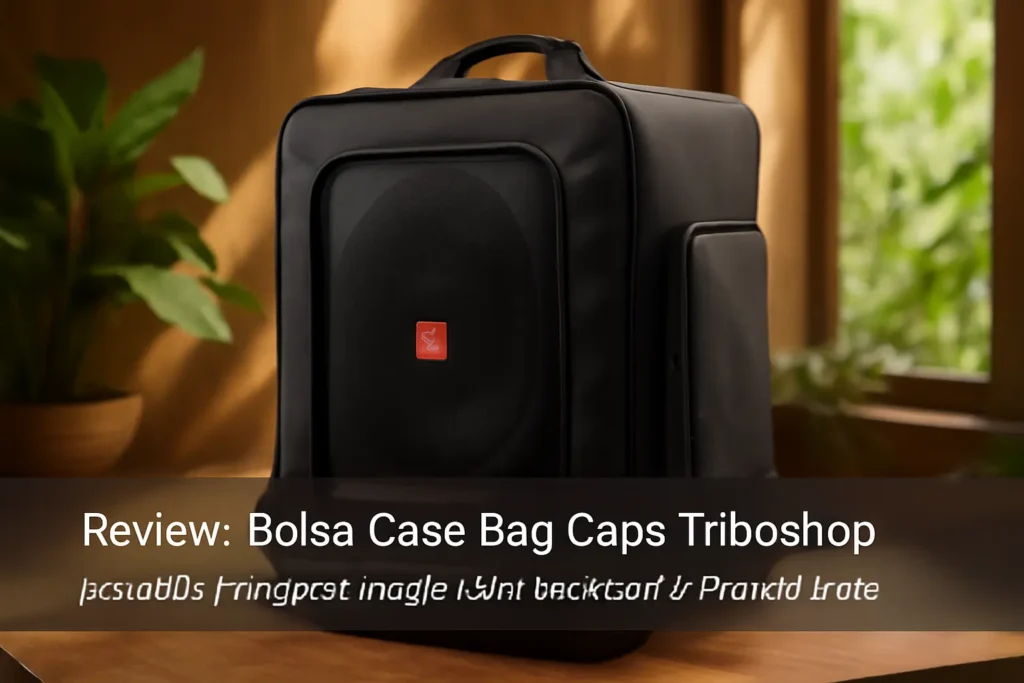 Bolsa Case Bag Capa Triboshop para JBL Partybox Stage 320: Proteção e Praticidade