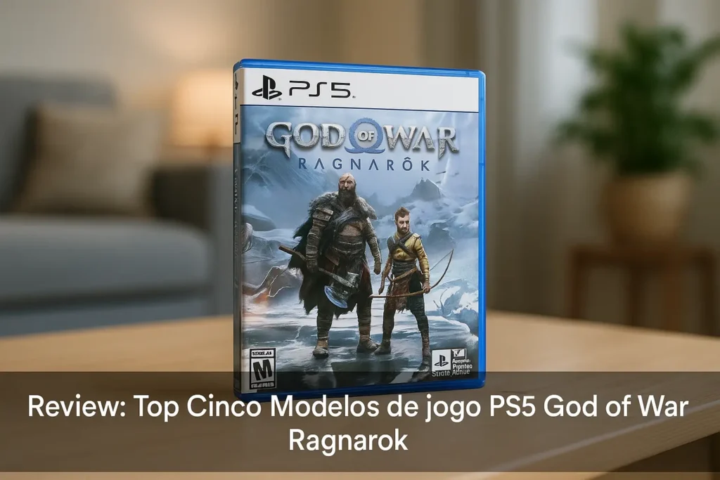Top Cinco Modelos de jogo PS5 God of War ragnarok