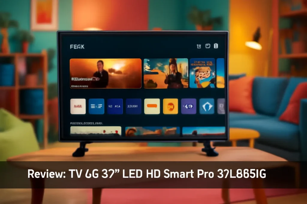 TV LG 32" LED HD Smart Pro 32LR651C: Desempenho e Conectividade Inovadora