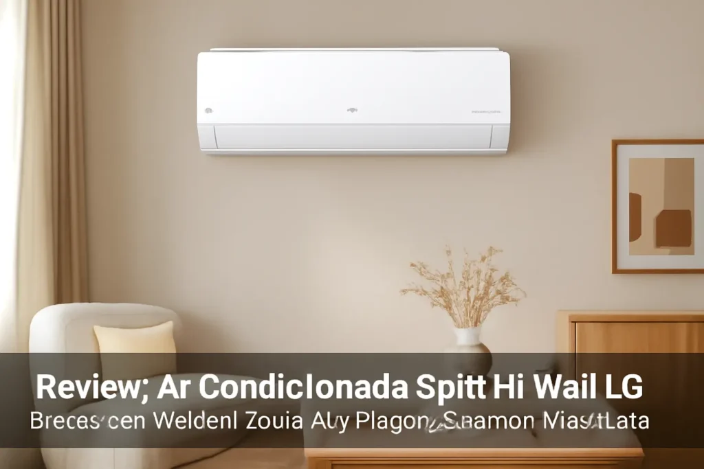 Ar Condicionado Split Hi Wall LG Dual Inverter Voice +AI 18000 BTU/h Quente e Frio S3-W18KL31A