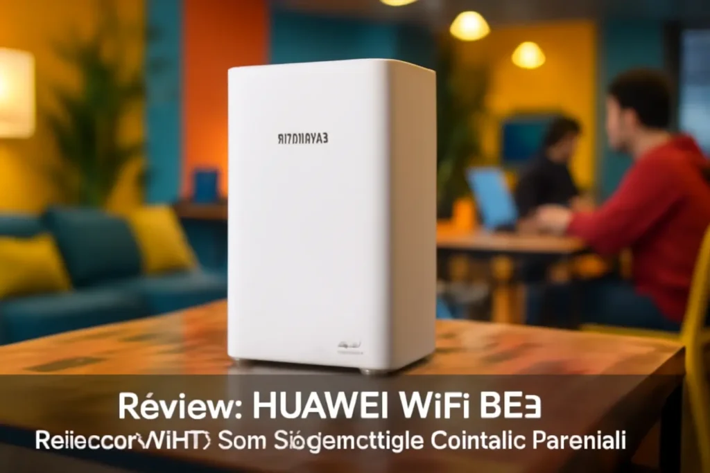 HUAWEI WiFi BE3: Roteador Wi-Fi 7 com Diagnóstico e Controle Parental