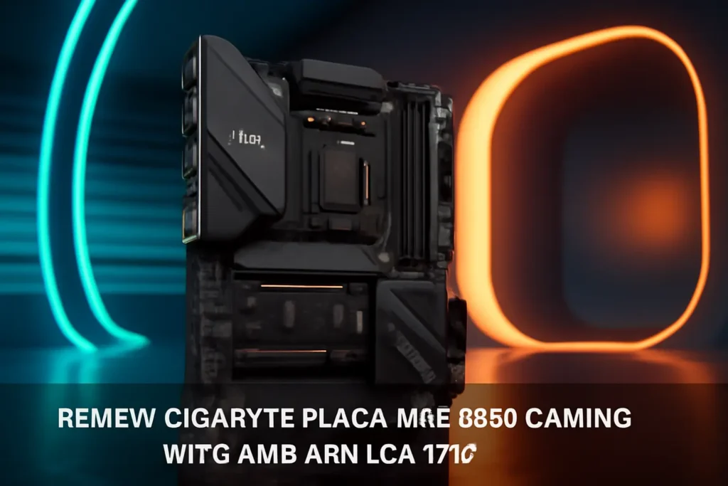 GIGABYTE Placa-mãe B850 Gaming WIFI6 AMD AM5 LGA 1718: Desempenho e Conectividade de Alta Qualidade