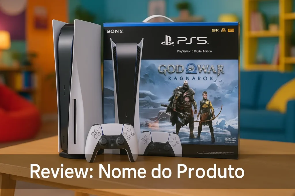 Cinco Melhores Modelos de PS5 digital God of War ragnarok