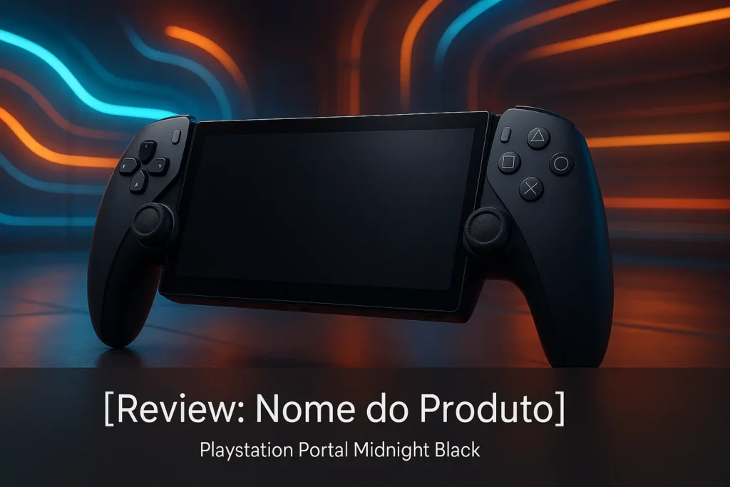 Principais 5  reprodutor reMoto playstation portal midnight black