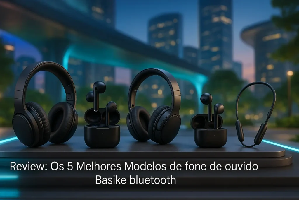 Os 5 Melhores Modelos de fone de ouvido Basike bluetooth