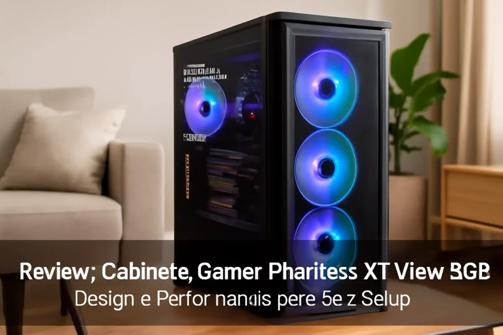 Gabinete Gamer Phanteks XT View RGB: Design e Performance para Seu Setup