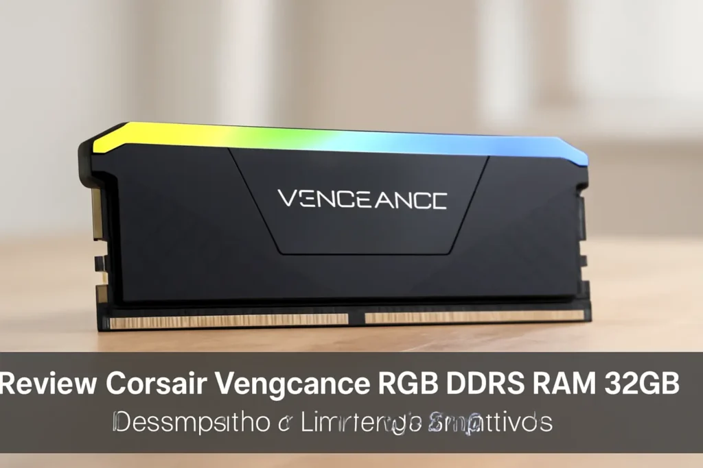 Corsair Vengeance RGB DDR5 RAM 32GB: Desempenho e Iluminação Imbatíveis