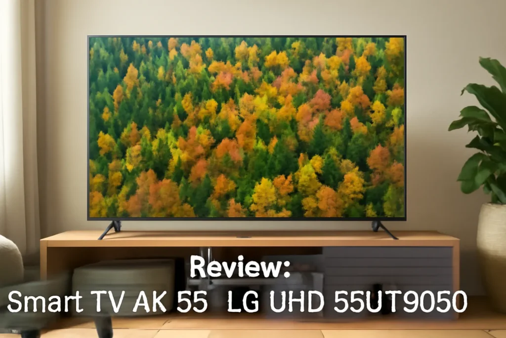 Smart TV 4K 55" LG UHD 55UT9050: Design Super Slim, Alexa e Chromecast Integrado