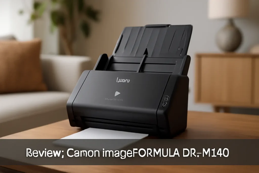 Canon imageFORMULA DR-M140: Scanner Compacto e Eficiente para Escritórios