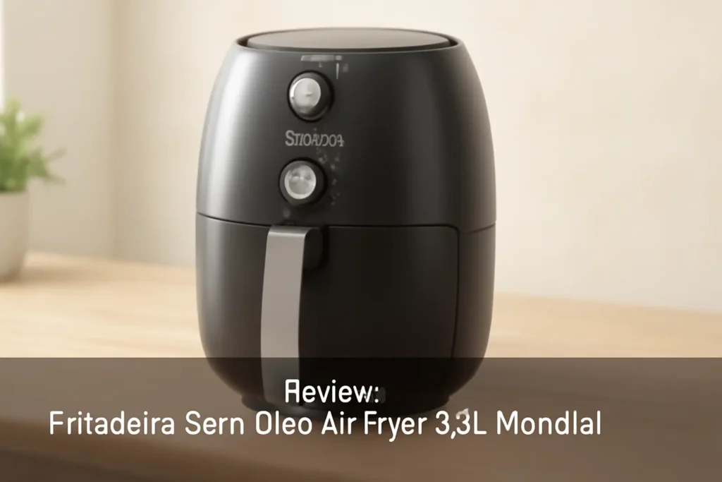 Fritadeira Sem Óleo Air Fryer 3,5L Mondial: Compacta e Potente para Sua Cozinha
