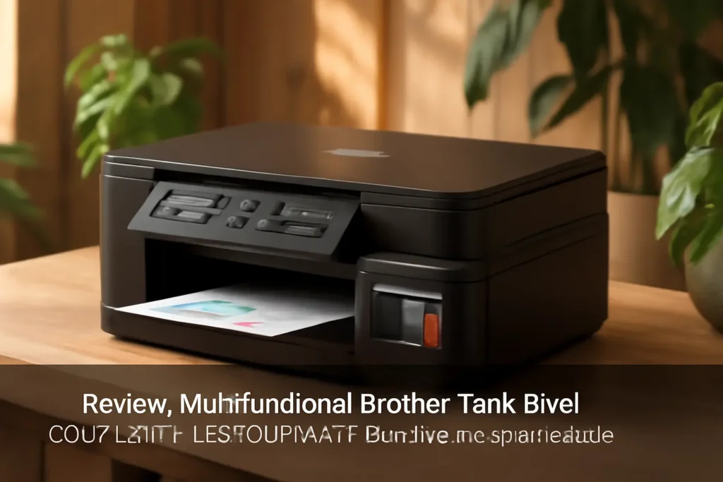 Multifuncional Brother Tank Bivol Color A4 Wrl USB DCPT430W: Desempenho e Conectividade
