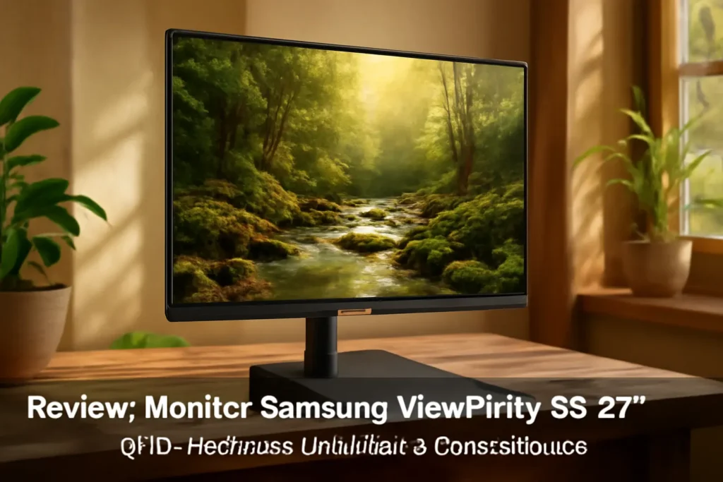 Monitor Samsung Viewfinity S6, 27" QHD: Excelente Qualidade e Conectividade