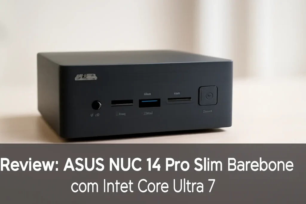 ASUS NUC 14 Pro Slim Barebone com Intel Core Ultra 7
