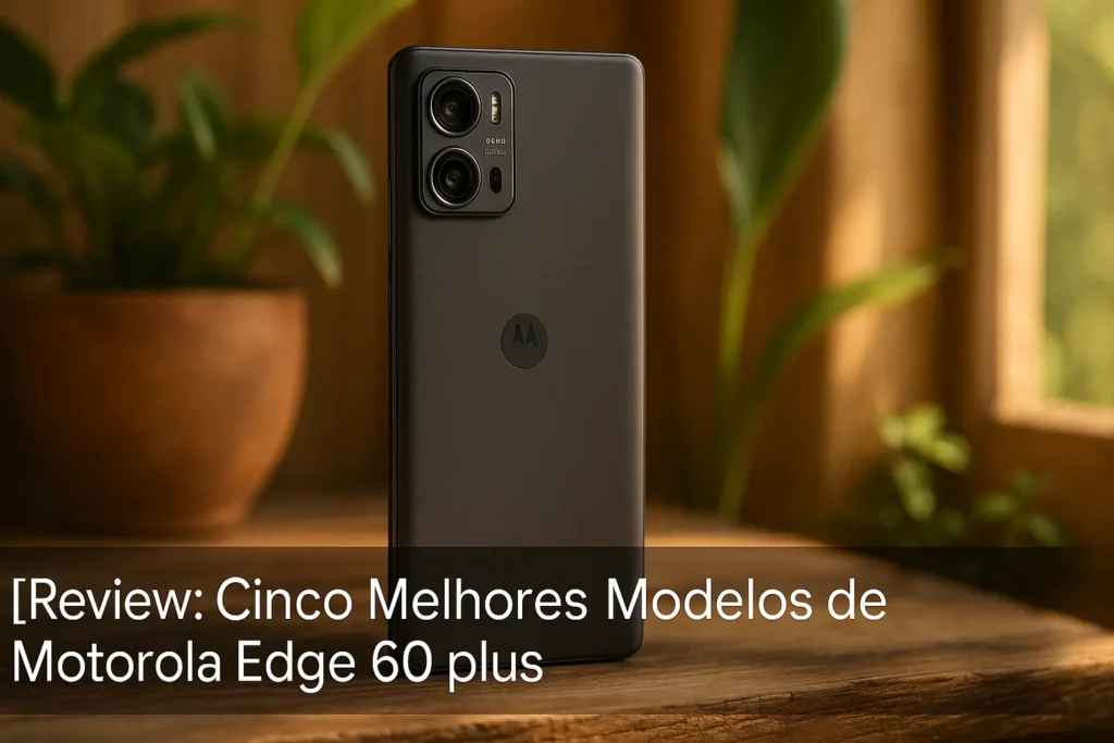Cinco Melhores Modelos de Motorola Edge 60 plus