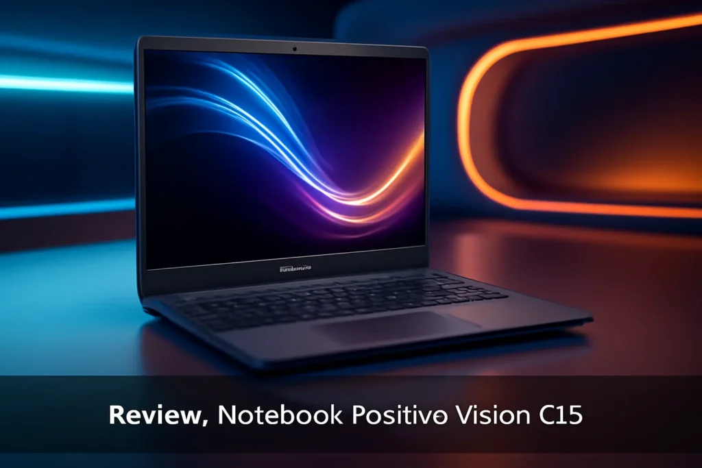 Notebook Positivo Vision C15: Desempenho e Confiabilidade em um Design Compacto