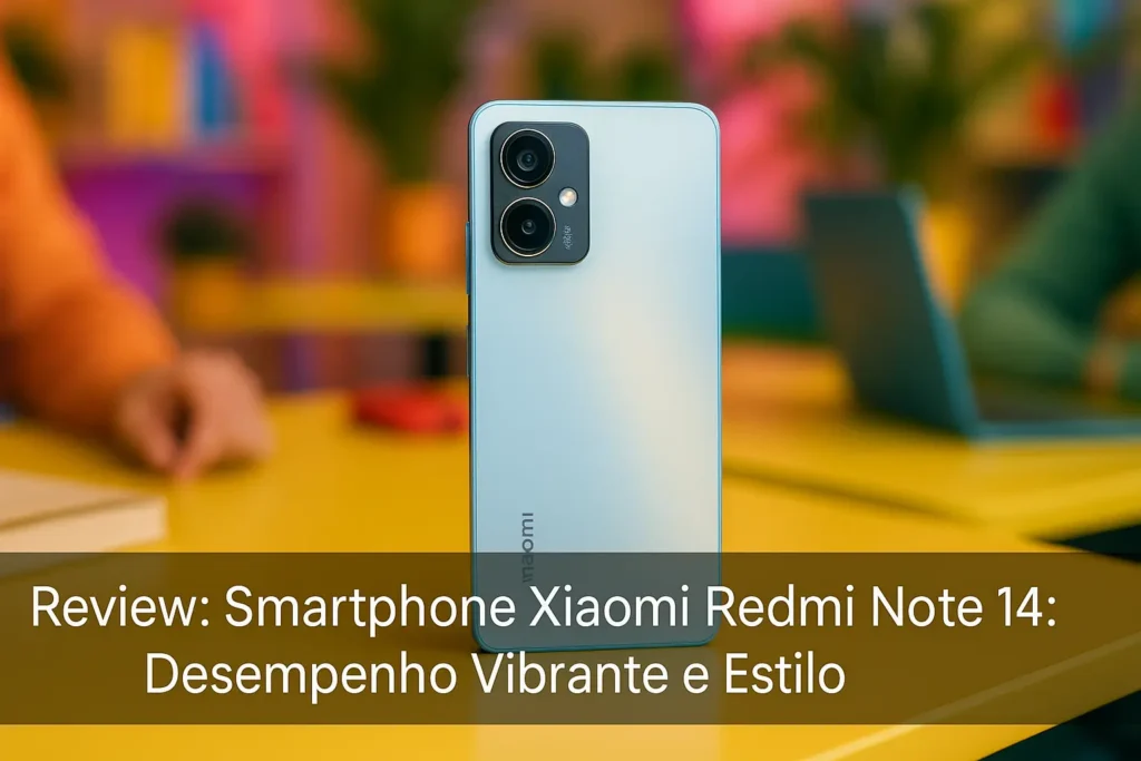 Smartphone Xiaomi Redmi Note 14: Desempenho Vibrante e Estilo