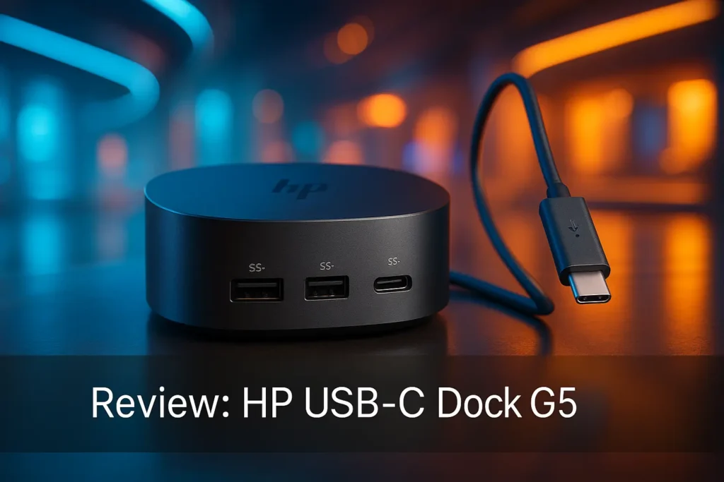 HP USB-C Dock G5: Conectividade e Versatilidade Impressionantes