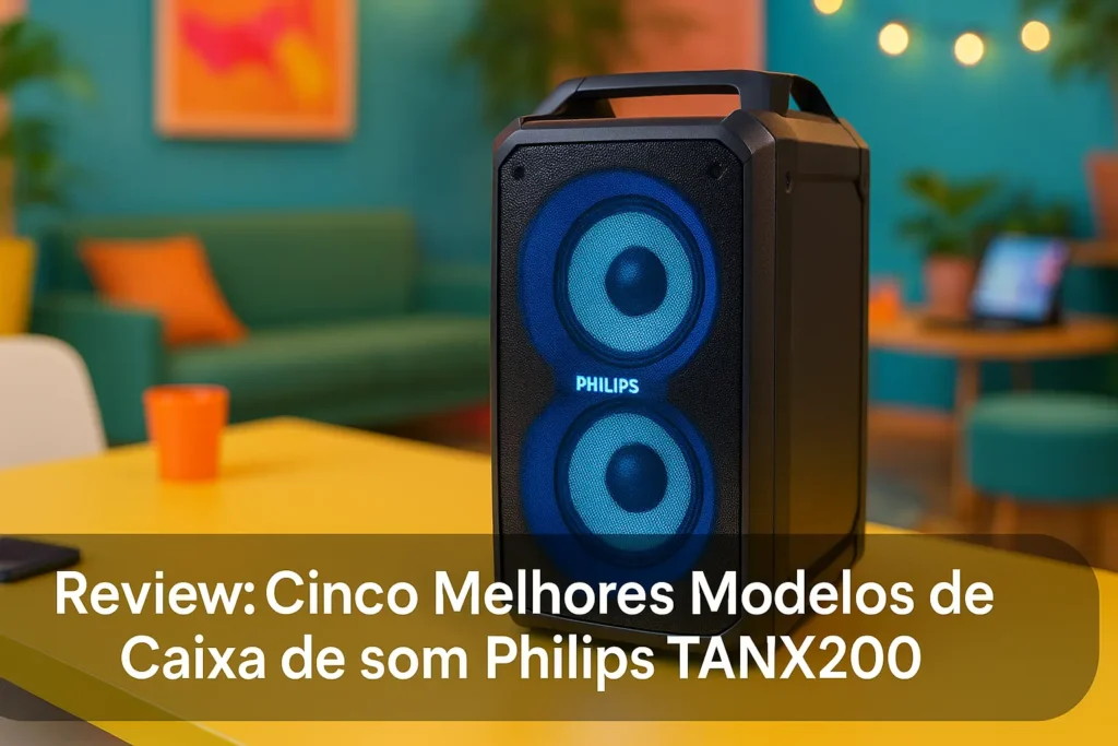 Cinco Melhores Modelos de Caixa de som Philips tanx200