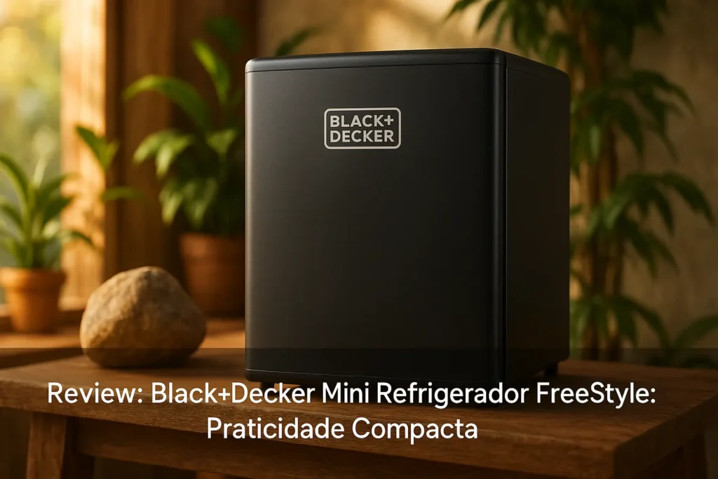 Black Decker Mini Refrigerador FreeStyle: Praticidade Compacta
