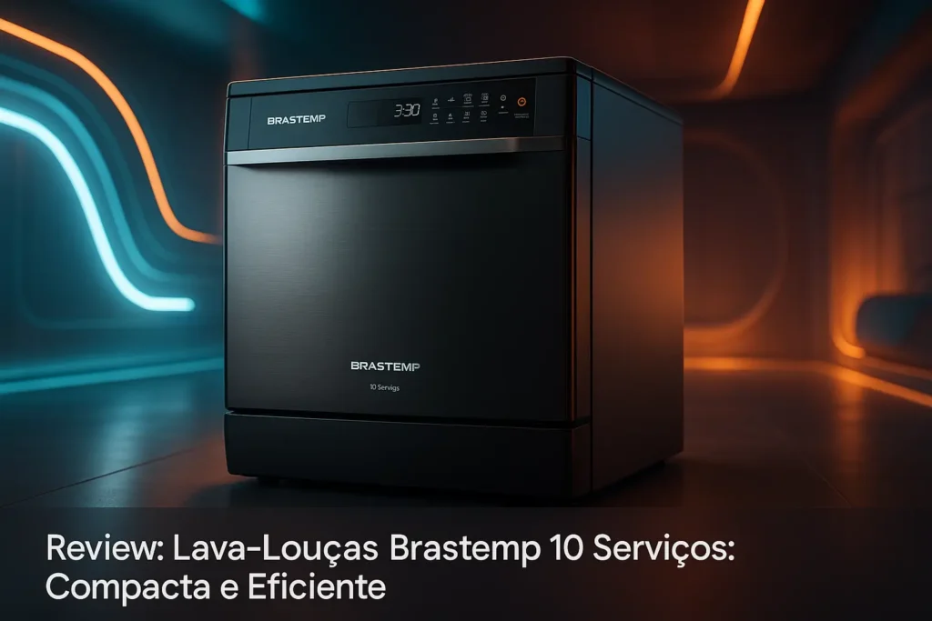 Lava-Louças Brastemp 10 Serviços: Compacta e Eficiente