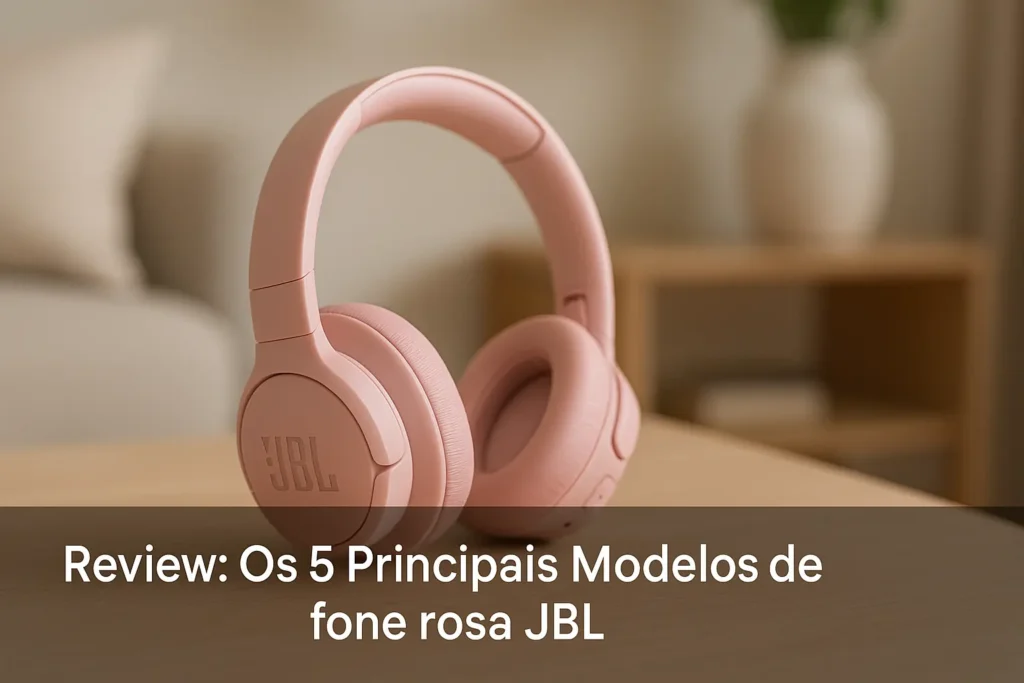 Os 5 Principais Modelos de fone rosa JBL