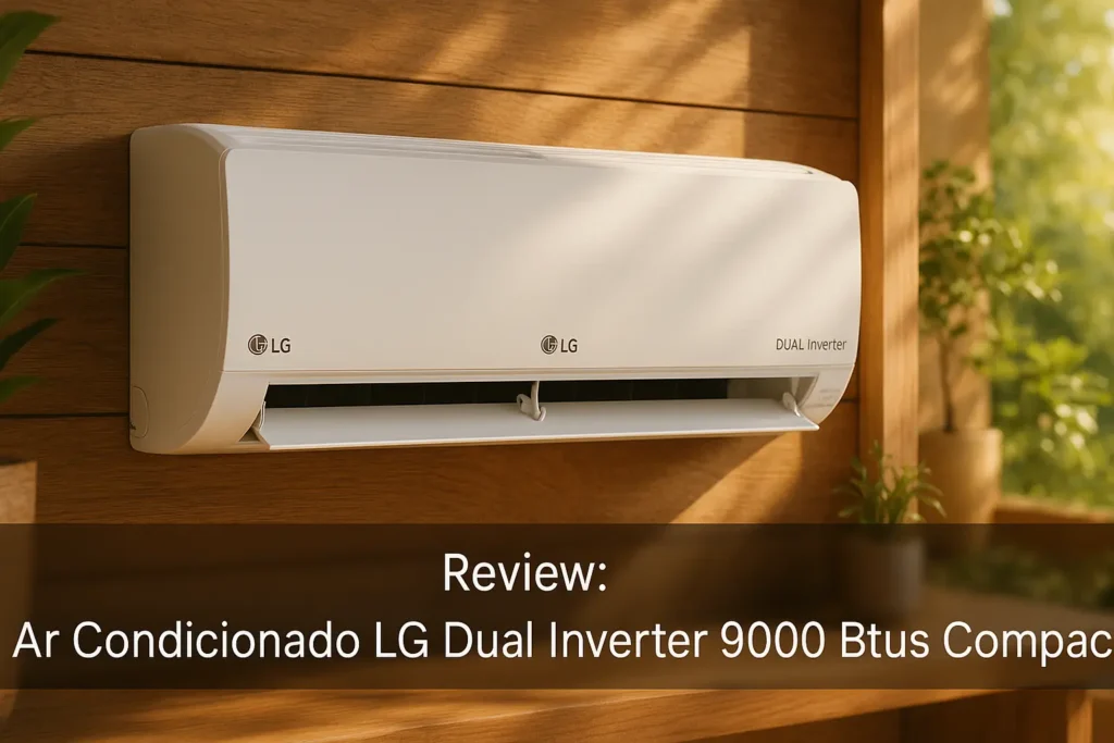 Ar Condicionado LG Dual Inverter 9000 Btus Compact