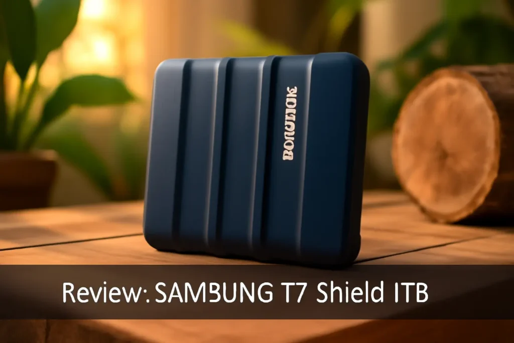 SAMSUNG T7 Shield 1TB: SSD Portátil Resistente e Rápido