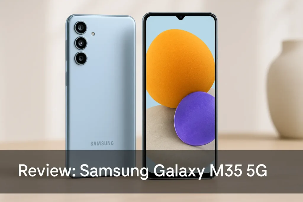 Samsung Galaxy M35 5G: Super AMOLED, Câmera 50MP e 256GB