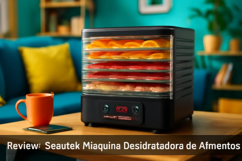 Seeutek Máquina Desidratadora de Alimentos: Versátil, Compacta e Eficiente