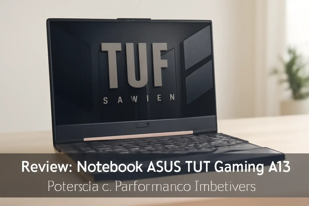 Review do Notebook ASUS TUF Gaming A15: Potência e Performance Imbatíveis