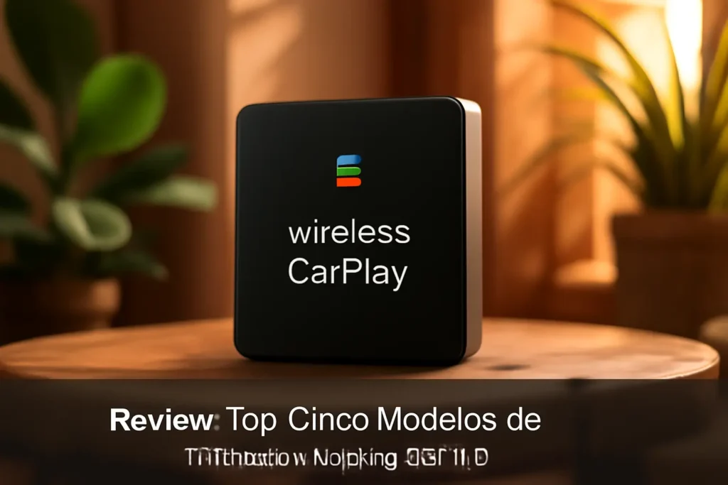 Top Cinco Modelos de multimidia carplay sem fio