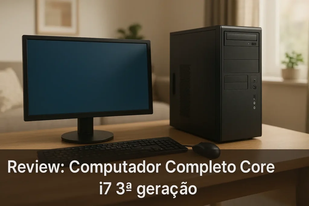 Computador Completo Core i7 3ª geração: Desempenho e Praticidade