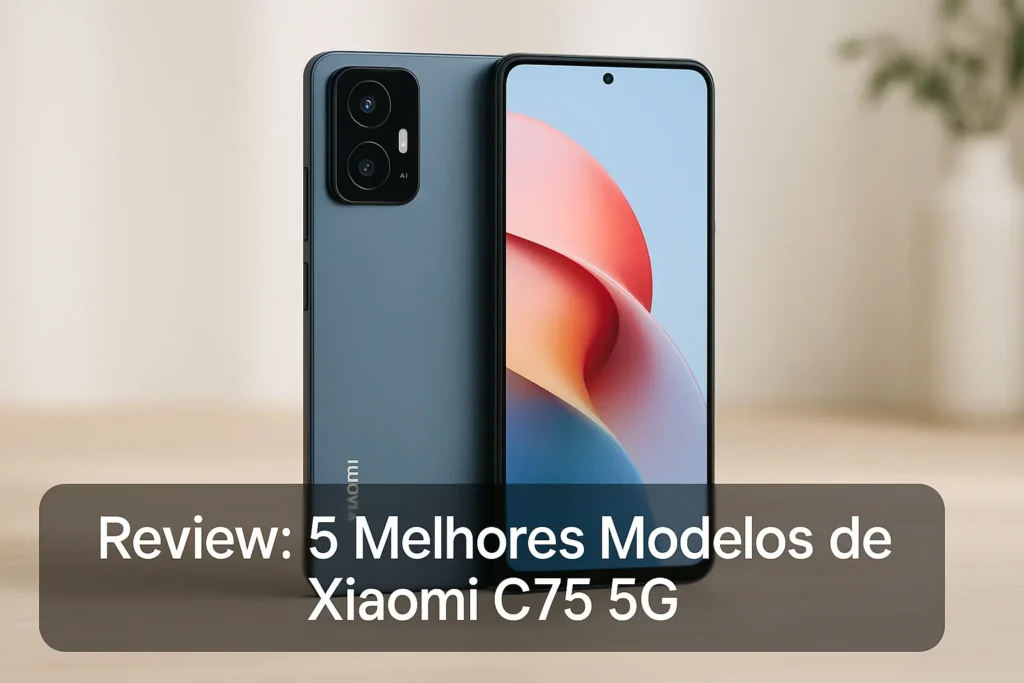 5 Melhores Modelos de Xiaomi c75 5g