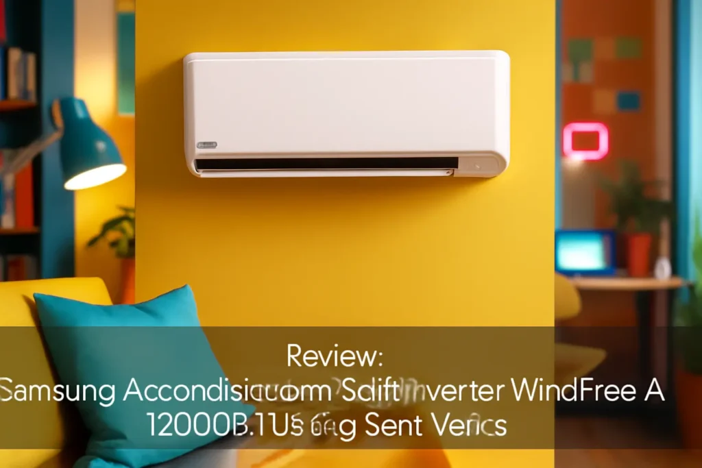 Samsung Ar-condicionado Split Inverter WindFree AI 12.000 BTUs Frio Sem Vento
