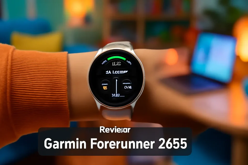 Garmin Forerunner 265S - Smartwatch de Corrida com GPS e Notificações