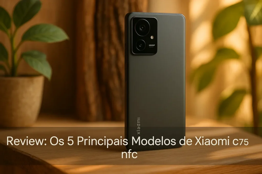 Os 5 Principais Modelos de Xiaomi c75 nfc