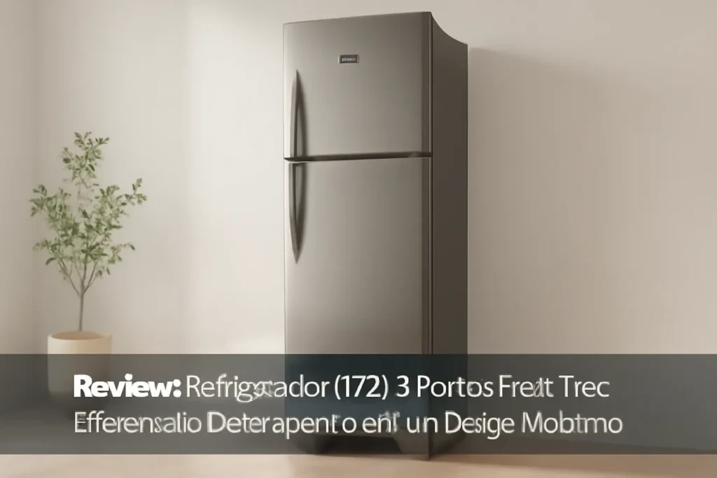 Refrigerador 472L 2 Portas Frost Free: Eficiência e Desempenho em um Design Moderno