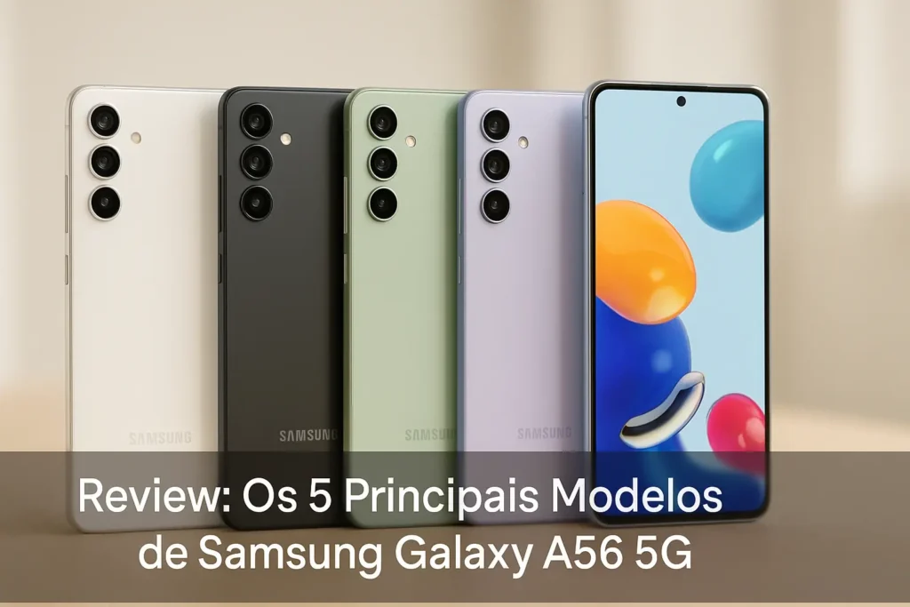 Os 5 Principais Modelos de Samsung Galaxy A56 5g
