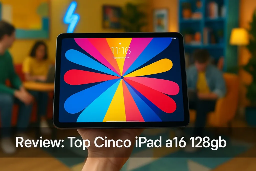 Top Cinco  iPad a16 128gb