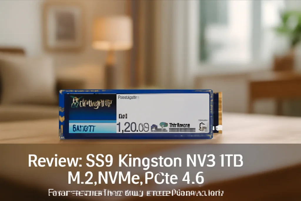 SSD Kingston NV3 1TB M.2 NVMe PCIe 4.0: Desempenho Rápido e Alta Confiabilidade