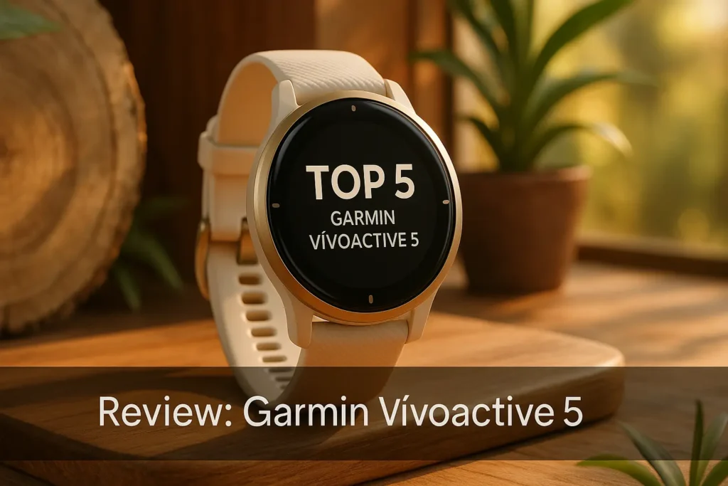 Top 5  Garmin vivoactive 5 na cor ivory