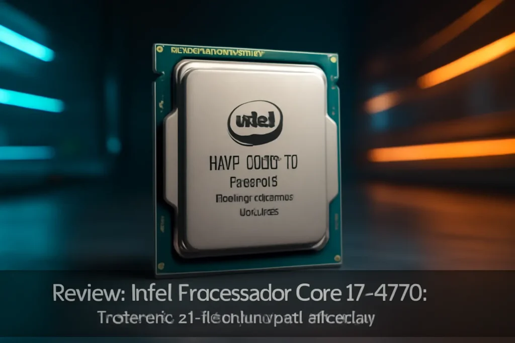 Intel Processador Core i7-4770: Potência e Eficiência para Desktop