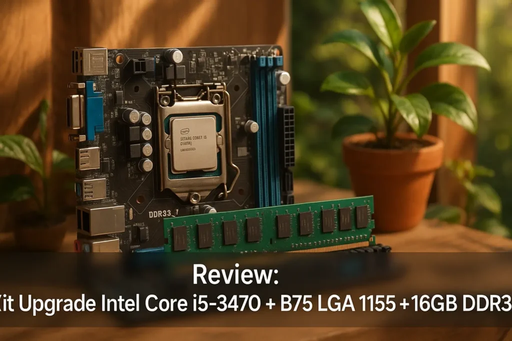 Kit Upgrade Intel Core i5-3470 + B75 LGA 1155 + 16GB DDR3: Velocidade e Estabilidade