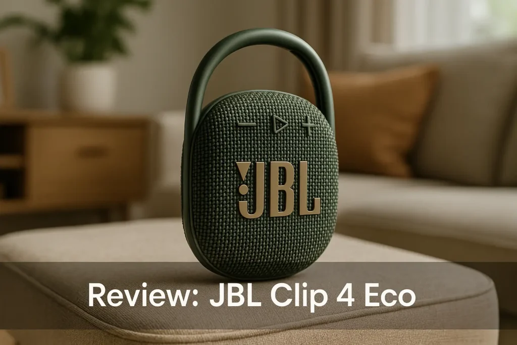 JBL Clip 4 Eco: Altifalante Bluetooth Ecológico e Resistente