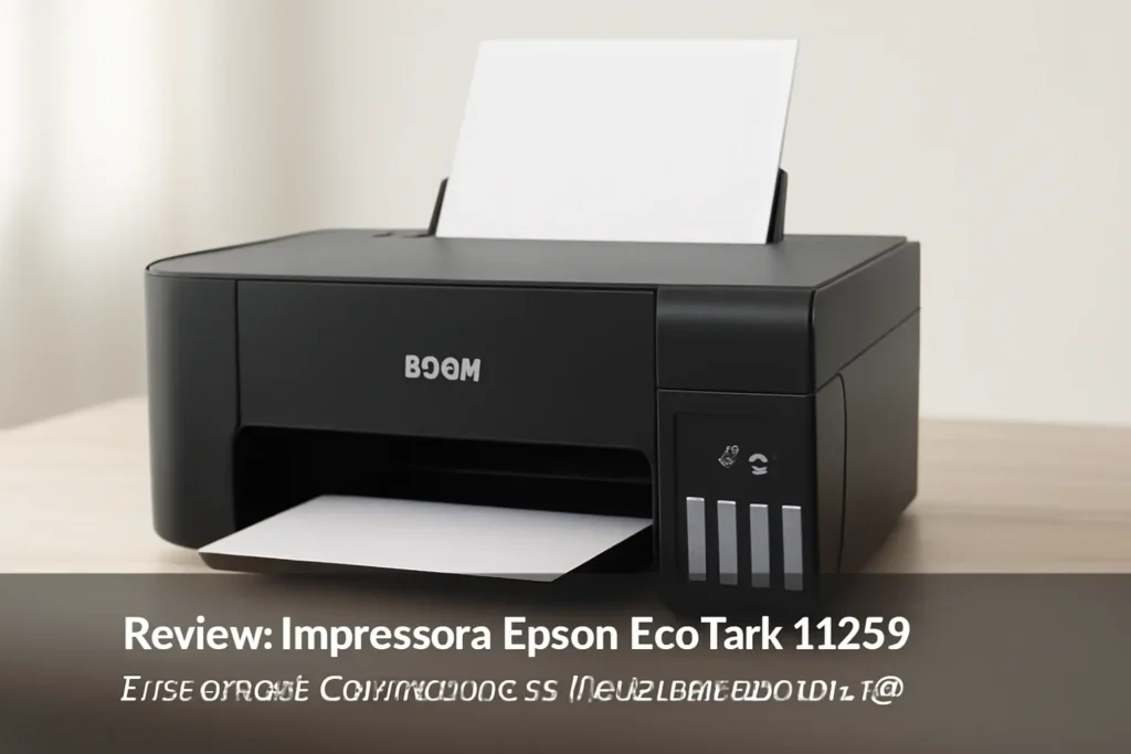 Impressora Epson EcoTank L1250: Eficiência e Conectividade para Seu Escritório