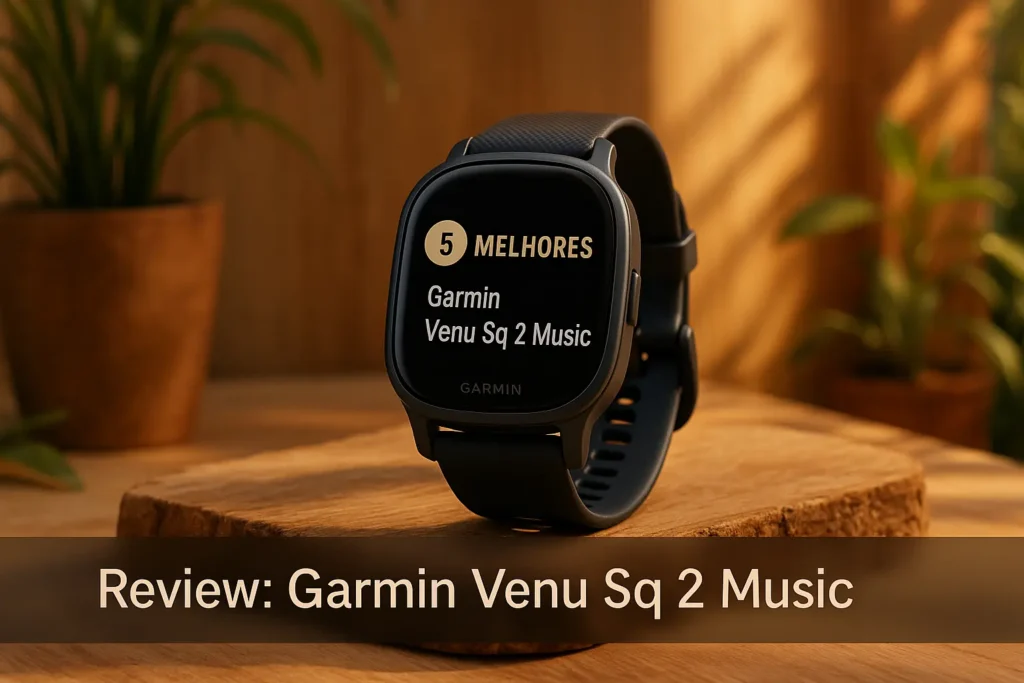 Lista de 5 Melhores: Garmin vivoactive 5 music