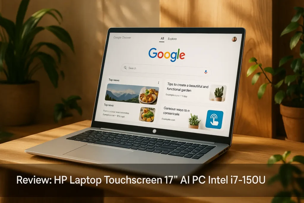 HP Laptop Touchscreen 17" AI PC Intel i7-150U